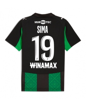RC Lens Abdallah Sima #19 Maglia Gara Trasferta Repliche 2025-26 Maniche Corte